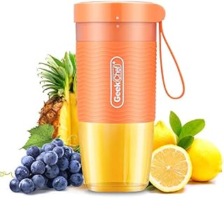 Geek Chef Portable Blender Mini Personal Blender Small Smoothie and Shakes Blender Cordless