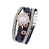 MONTRE À CRISTAUX - meilleurs cadeaux pour à Noël, anniversaire, Saint Valentin, mariage