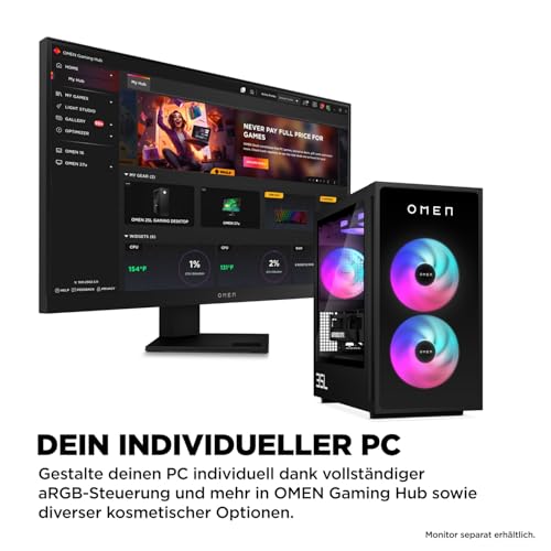 Omen - Sistema completo - RAM: 32 GB - PC Desktop - Immagine 4