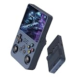 R36S Retro Handheld Game Console 3.5” HD Built in 15000 Games, 2025 Upgraded Gaming Without Delay, Support Archivable, Searchable, Load, Collectible, Deep Blue Birthday Gift for Kids, Friends -  HKOORLAMULS