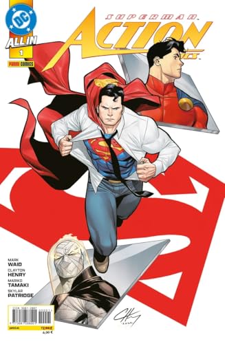 PANINI - All In Action Comics 1 | Superman, Kara Zor-El, Zona Fantasma, Saga Absolute Power, con Mark Waid y Mariko Tamaki