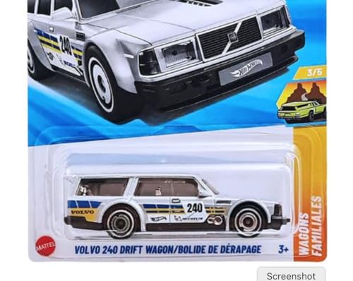 Image of hw Die-Cast 1:64 for Ages 3 and up (Volvo 240 Drift Wagon | Wagons)