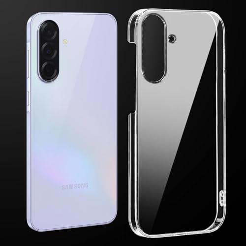 Image of DIZORO Compatible with Samsung Galaxy A36 5G Back Cover Case Clear,[ Anti Yellow ][Military Grade Protection] Hard PC Back Cover Transparent