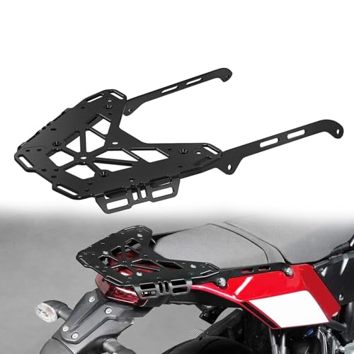 Porte-Bagages Moto pour Tenere 700 : Sécurisez Facilement Votre Valise Souple Arrière