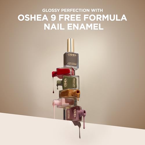 Image of Oshea Herbals Matte & Chip Resistant Nail Polish | Long Lasting with Flawless Finish (20 Chocolate Tan) 10ml