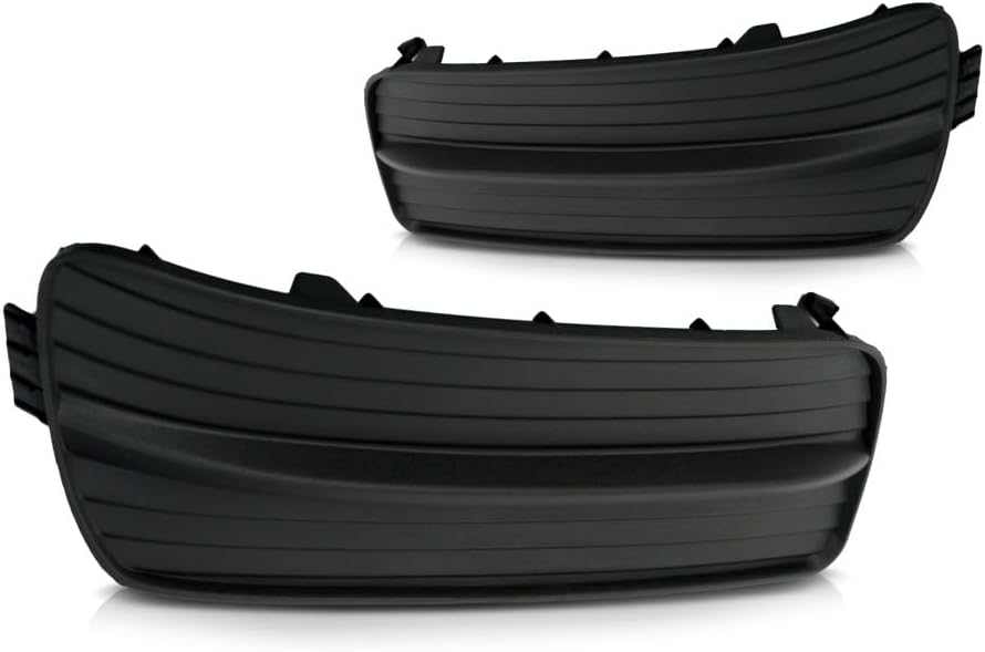 For Honda Civic Fog Light Cover 2012 Driver and Passenger Side Pair/Set | Dark Gray | Sedan | HO1038105, HO1039105 | 71107TR0A01, 71106TR0A01