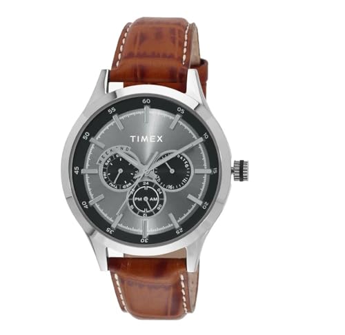 Image of TIMEX Analog Watch for Men with Round Dial & Water Resistant Man's Wrist Watches
