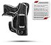 Winthrop Holsters IWB Single Spring Clip Black Leather Holster (Kimber Micro 9#1171)