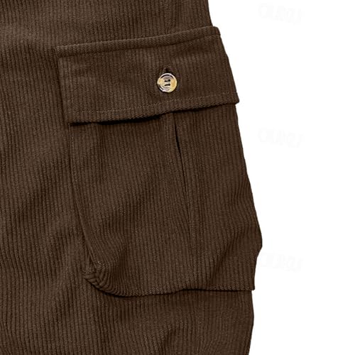 Cargo Work Pants for Men Stretch Waist Big and Tall Stretch Casual Lightweight Elastic Tactical Baggy Trousers3