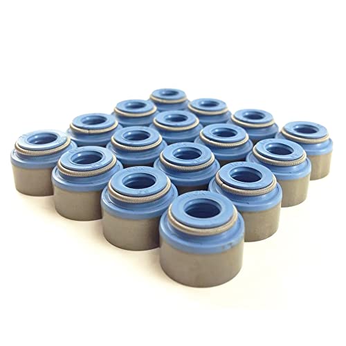 SSI Fits Honda Acura Integra LS RS B18A B18B B20 B21 H23 VITON VALVE SEALS - 16 NEW!