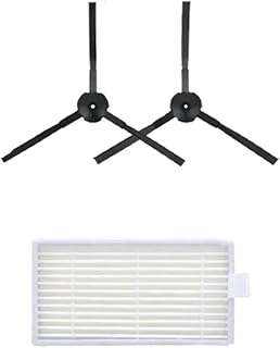 Filtro HEPA y Cepillo Lateral de Repuesto for aspiradoras robóticas, compatibles con ILIFE, V3, V3s, V5, V5s Pro, X5, V55 y V50.(L)