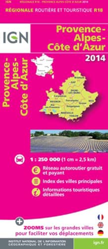 Provence - Alpes - Cote d'Azur 2014: IGN.R18