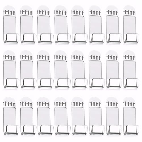 24 PCS Vinyl Shelf Premium Acrylic Vinyl Wall Mount Vinyl Holder Wall Vinyl Display Ideal for Cd Card Comic Book and Magazine Collection Perfect Home Office Decoration & Gift for Music Lovers