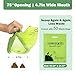 MXF Pooper Scooper, Portable Dog Pooper Scooper for Small and Large Dogs with 50 Dog Waste Bags, Heavy Duty Poop Scooper with Bag Attachment for Yard & Walks