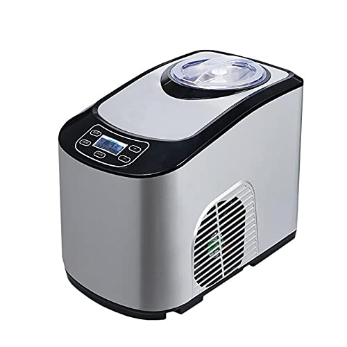 BAHAOMI Softeismaschine,Home 1,5 L Weich- / Hart-Eismaschine, Keine Vorkühlung Erforderlich, LCD-Display, Elektrische…