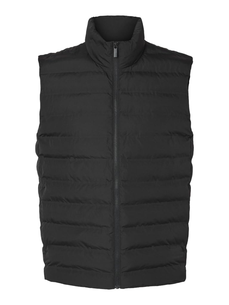 Chaqueta Selected Homme chaleco acolchado contra el frío en el torso sin agobios 3