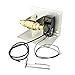 Stanbroil Fire Pit Gas Burner Spark Ignition Kit – Including Push Button Igniter Gas Shut-Off Valve with Key