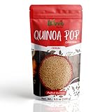 Bivvo Market Quinoa Puffs - Original Flavor Puffed Quinoa, Perfect Alternative to Grain Snacks & Cereals - Superfood Rich with Vitamins, Minerals, Fibers