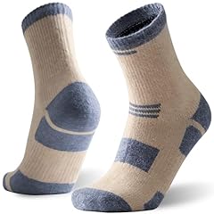 Beige & Blue-64% Merino Wool-ultra Soft & Warmth