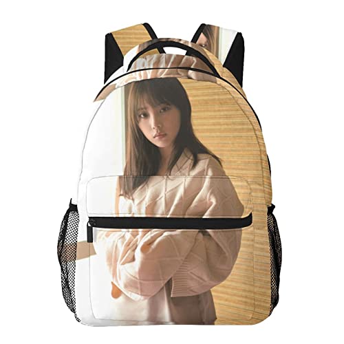 乃木坂46 与田祐希 (6) 双肩バッグ する ズック ノートパソコン バックパック リュックサック大容量 登山リュック 旅行かばん 男女兼用 収納バッグ 通勤 ビジネスリュック 学生バッグ