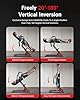 HARISON Inversion Table for Back Pain Relief 350 LBS Capacity with 3D Memory Foam, Strength Training Inversion Equipment for Pain Therapy Training with Safe Belt & Comfortable Ankle Holders