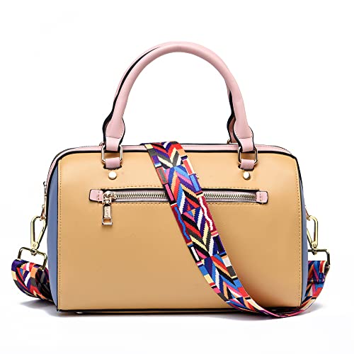Image of Purse Strap Gold Hardware Replacement Crossbody Bag Strap, Wide Adjustable Shoulder Strap