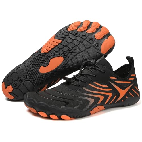 Image of Hike Barefoot Shoes Womens Mens, Pro Water Shoes Barefoot Hike Shoes, Wide Toe Box Non-Slip Breathable