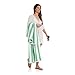 Amazon Basics 100% Cotton Terry Cabana Stripe Pool & Beach Towel, Soft & Absorbent, Quick Drying, Large, 2-Pack, Green, 30