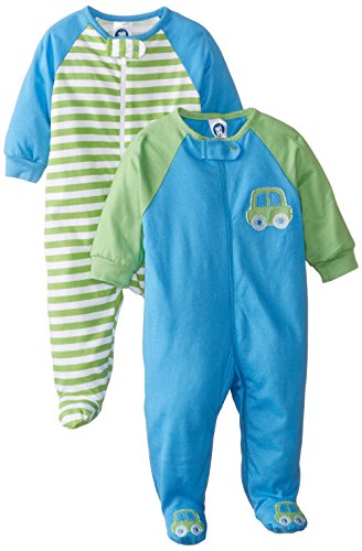 Image of Gerber Baby Boys' 2-Pack Sleep 'N Play
