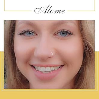 Gold Nose Rings - Silver Nose Ring - Black Nose Piercings -Thin Small 24 Gauge 7mm Nose Piercing Jewelry- 925 Sterling Silver Nose Piercings - 14k Gold Filled Nose Rings For Women - 925 Black Sterling Silver Nose Rings Hoops