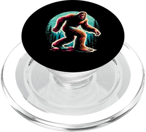 Sasquatch Funny Bigfoot Amante Uomini Donne Bambino PopSockets PopGrip per MagSafe