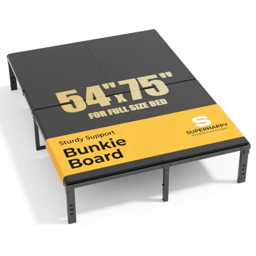 Bunkie Board Full Size (54x75') - Heavy Duty Low Profile Bed...