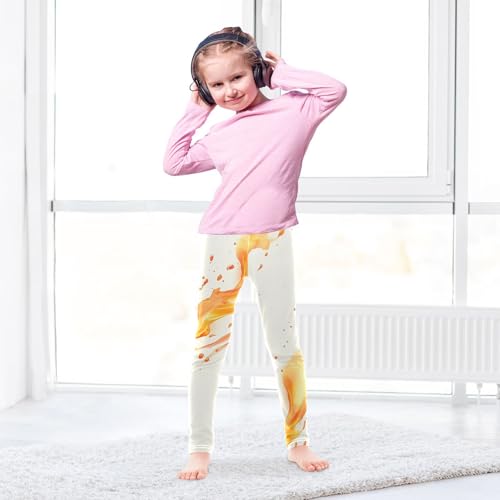 Girls Leggings Flaming Hot Fire Toddler Girls Clothes Leggings for Girls Toddler Girls Leggings 3-4T4