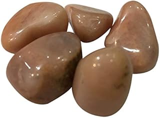sahib healing crystals Natural Peach Moonstone 50 Grams Tumble Stone for Reiki Healing, Crystal Healing, Vastu Correction and Wisdom-picture-37