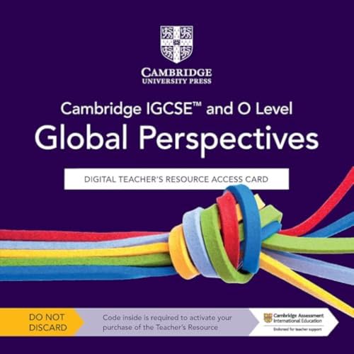 9781009301398 Cambridge IGCSE and O Level Global Perspectives. Teacher's resource access card. Per le Scuole superiori. Con espansione online