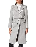 benetton wollmantel herren COAT Sisley Womens 2BOY5K447 Wool Blend Coat, Grey 901, 40