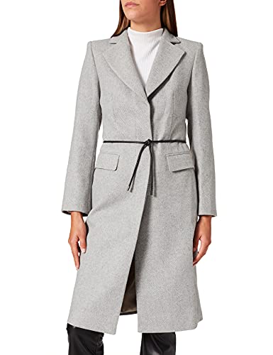 Sisley 2boy5k447 Wool Blend Coat, Grigio 901, 40