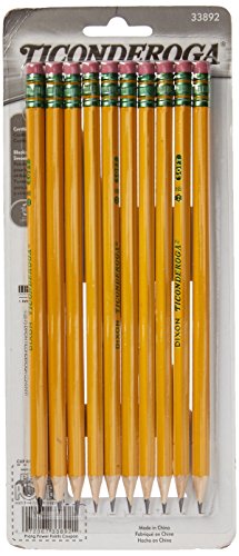 Lápices Grafito Dixon No.2 Soft Yellow 10 Unidades miniatura 2