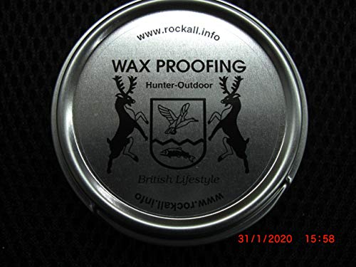 Hunter Outdoor Wachs reproofing Tasche Dose 50 ml mit rewaxing, Wachs, Mäntel, Jacken, Hosen und Mütze