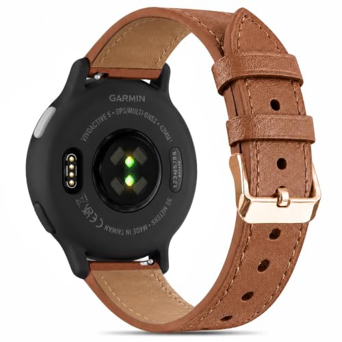 Farluya 20mm ���U�[�o���h Garmin Vivoactive 5 �E�H�b�`�o���h/Vivoactive 6/3/3 Music/Venu Sq 2/Venu/Venu Sq �Ή� �N�C�b�N�����[�X�\�t�g�����X�g���b�v Forerunner 5
