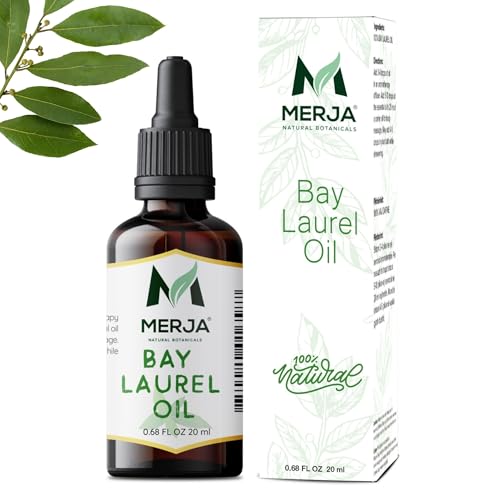 Aceite Esencial Natural de Laurel Merja, 0.68 fl oz, Pack x2 miniatura 1