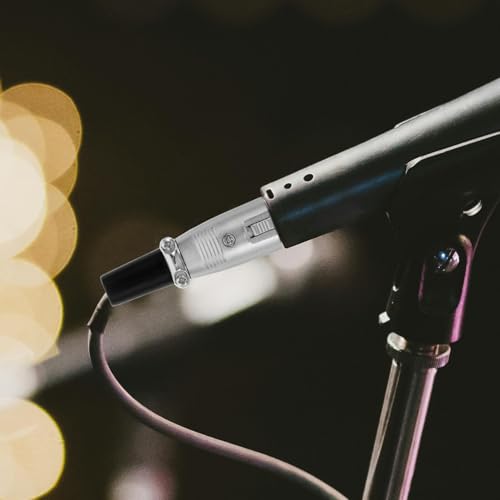 Conector de micrófono XLR de 3 contactos SOIMISS adaptador hembra de audio 5
