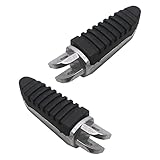 [MATÉRIAU - Construits avec matériau fiable en aluminium et en caoutchouc, ces repose-pieds sont résistants au vieillissement, à l'abrasion et présentent une conception intégrée pratique.