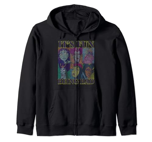 Sweat zippé Disney Villains Pop Art Box Up Zip Hoodie à motif coloré