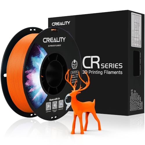 Filament PETG 1.75mm sans enchevêtrement Creality orange haute précision