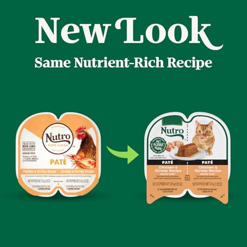 Image of Nutro Perfect Portions Pate Wet Cat Food, Chicken & Shrimp, 2.6 oz, 24 ct