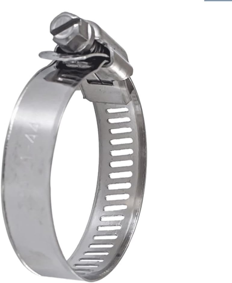 IsolaY 1-10pcs Hose Clamp Adjustable 6-82mm Stainless Steel Worm Gear Hose Clip Hose Lock For Water Pipe Plumbing,40,63mm 3pcs