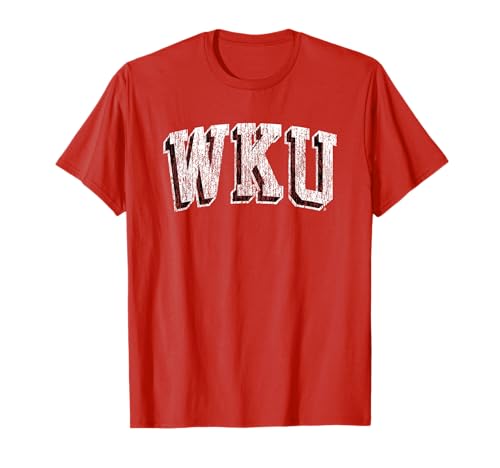 Western Kentucky Hilltoppers Retro Arch Red T-Shirt