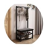 [Support métallique] Ce porte-manteau est doté d'un support métallique robuste, gage de stabilité et de durabilité. Idéal pour les entrées, les salons, les chambres, les dressings, les buanderies ou les chambres d'étudiant. Alliant esthétique et fonctionnalité, il offre une solution complète pour votre garde-robe, vous permettant d'accrocher manteaux et sacs en toute sérénité. Un choix idéal au quotidien.