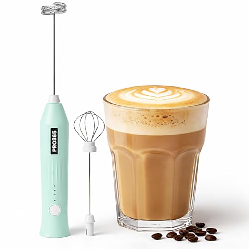 PRO365 Rechargeable Coffee Milk Frother, 2-in-1 Handheld Blender ...